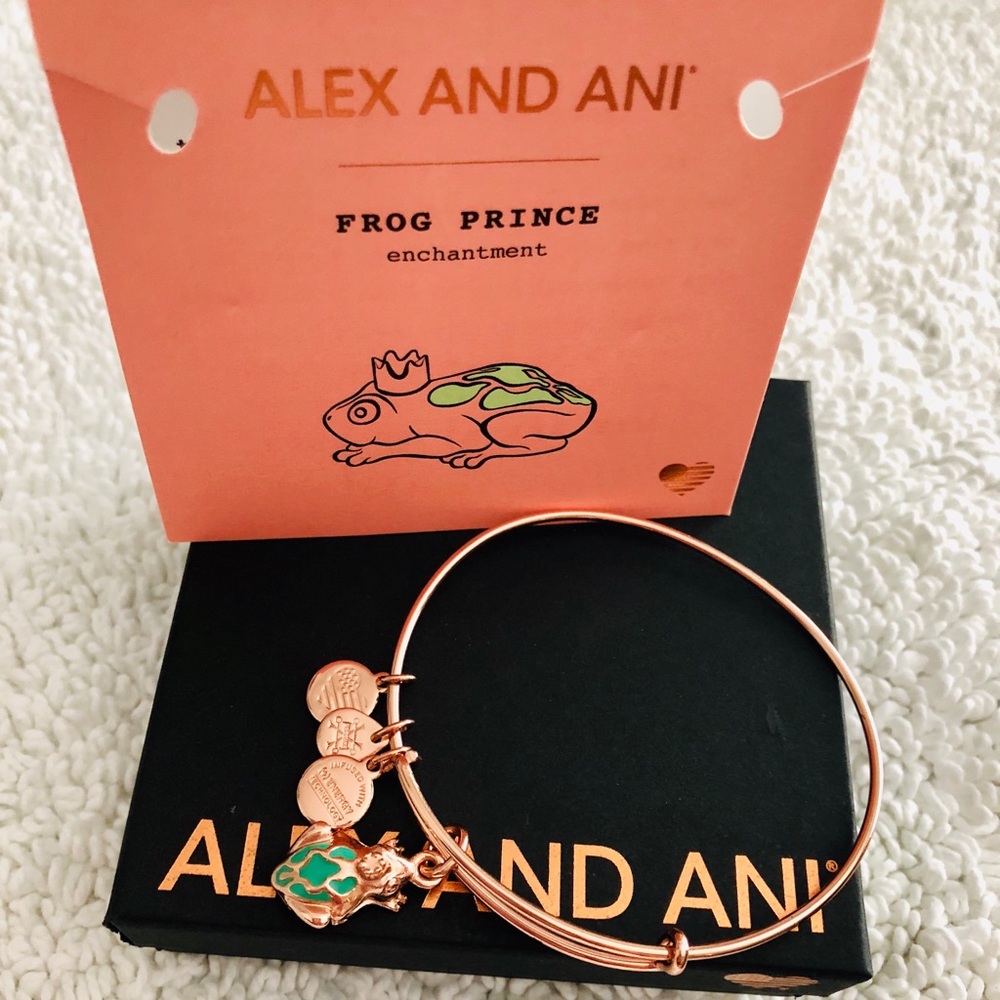 ALEX AND ANI | Rose Gold Frog Prince Bracelet